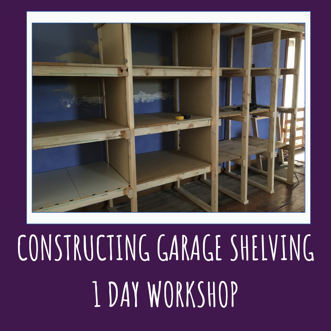 Constructing Garage Shelving
